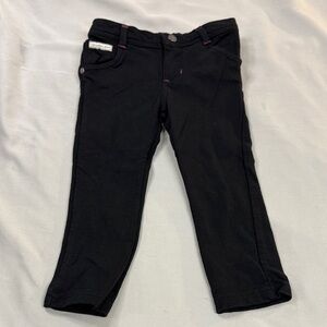 Calvin Klein - Stylish Black Kids Cotton/Jean style leggings